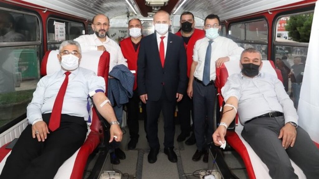 Başkan Aksu, ‘Hedef 2023 Ünite Kan Bağışı’!