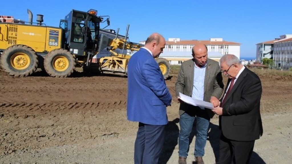 Samsun’da Okullar Yerleşkesine 4 Dönümlük Otopark İçin Çalışmalar Başladı!