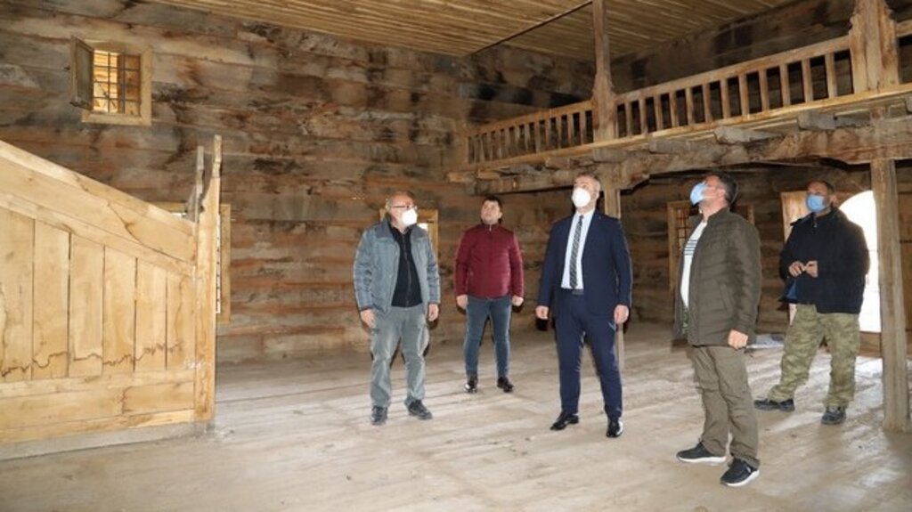 Samsun’daki Tarihi Çivisiz Ahşap Camiye Restorasyon Projesi Hazırlanıyor!