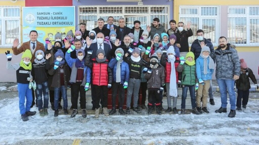 Canik’te Minik Gönüller Şimdi Sımsıcak!