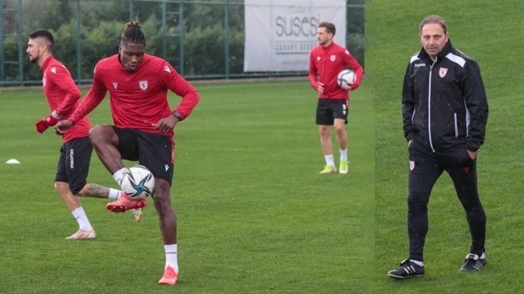 Samsunspor’un Yeni Transferi Bateau Antrenmana Çıktı!
