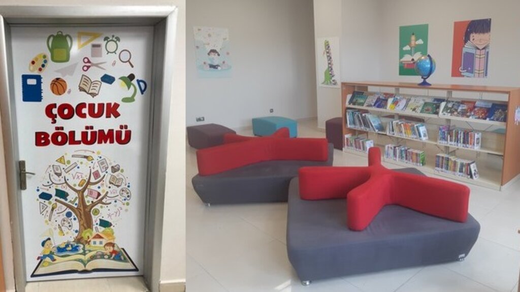 OMÜ Merkez Kütüphane'de Çocuk Bölümü Açıldı!