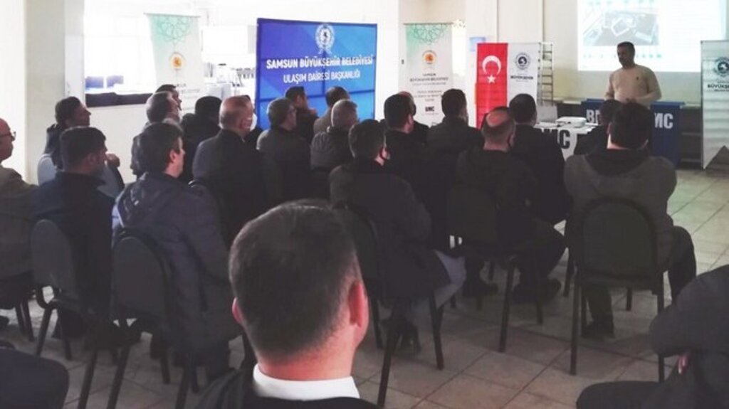 Samsun’da Otobüs Şoförlerine Eğitim!