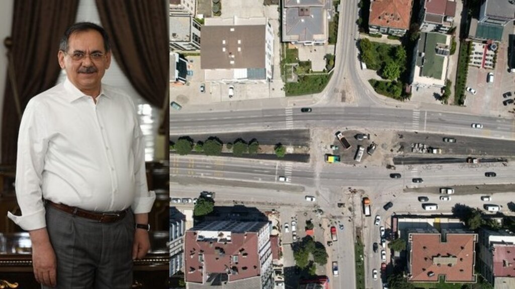 Samsun’da Trafiği Rahatlayacak Projede 22 Kavşaktan 17’si Tamamlandı!