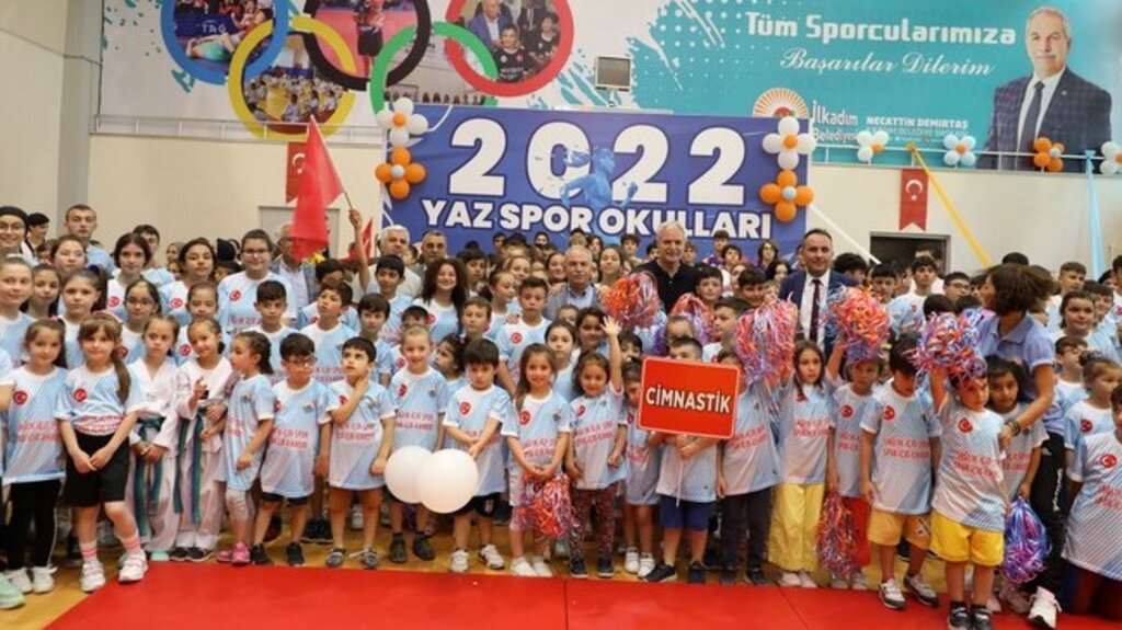 İlkadım Yaz Spor Okullarına Çoşkulu Açılış!