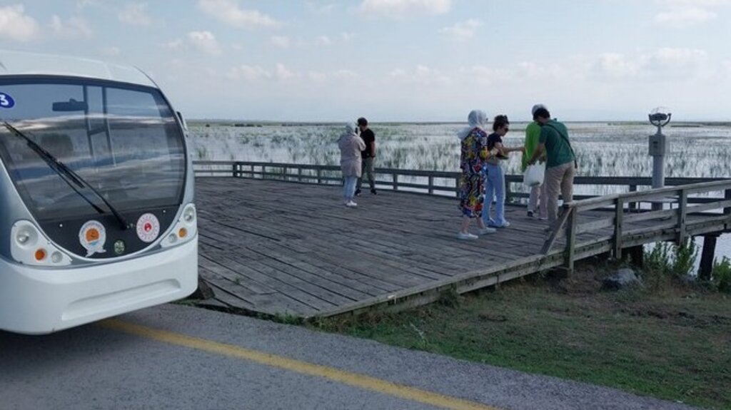 Samsun ‘da Kuş Cenneti'ne Ziyaretçi Akını!