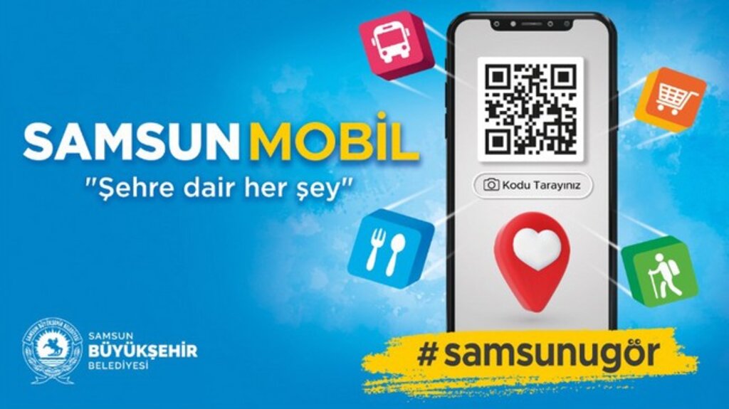Samsun Mobil Uygulaması Devreye Girdi!