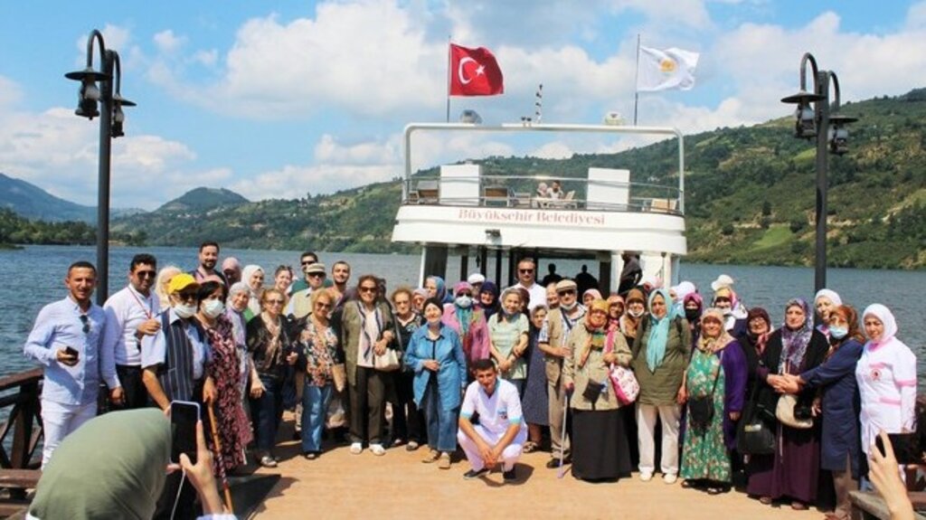 Samsun'da Yaşlılara ‘Saklı Cennet’ Gezisi! 