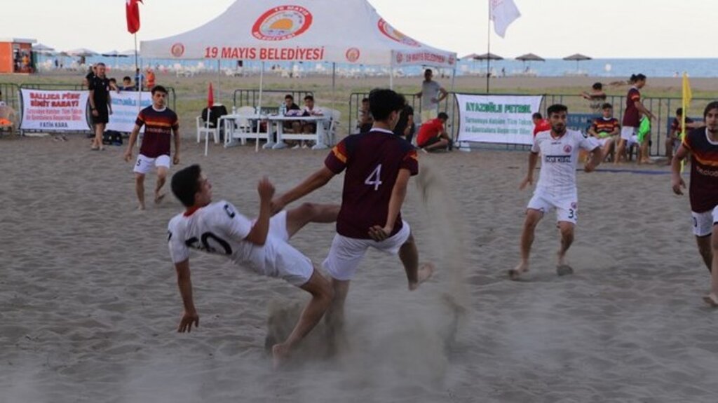 TFF Plaj Futbolu Karadeniz Etabının Şampiyonu Samsun’da Belli Oldu!