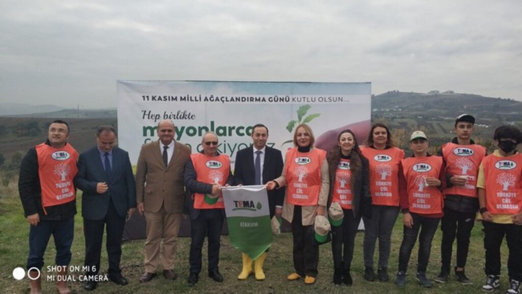 TEMA, Samsun’da Fidan Dikimi Yaptı!