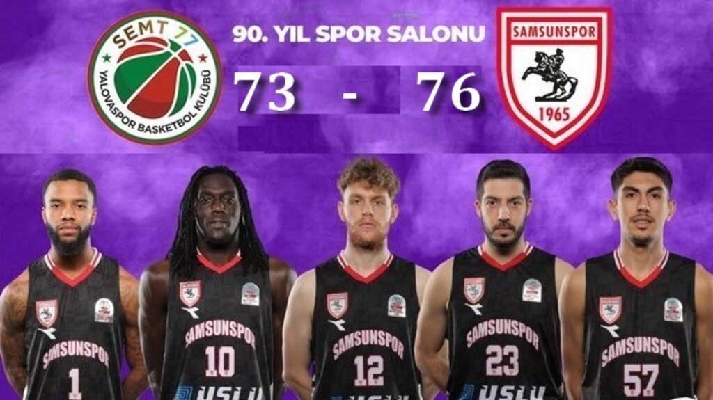 Samsunspor Basketbol Galibiyet Serisini Sürdürüyor!