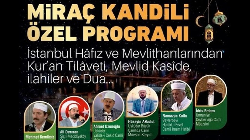 Çarşamba’da Depremzedeler İçin Miraç Kandili Özel Programı!