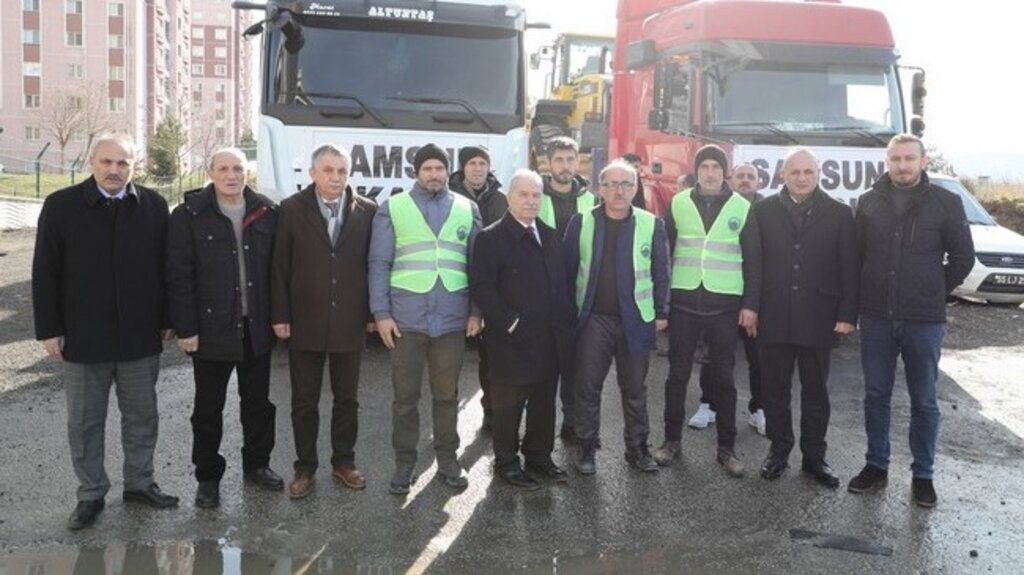 İlkadım Belediyesi’nden Deprem Bölgesine 27 Araçlık Destek!