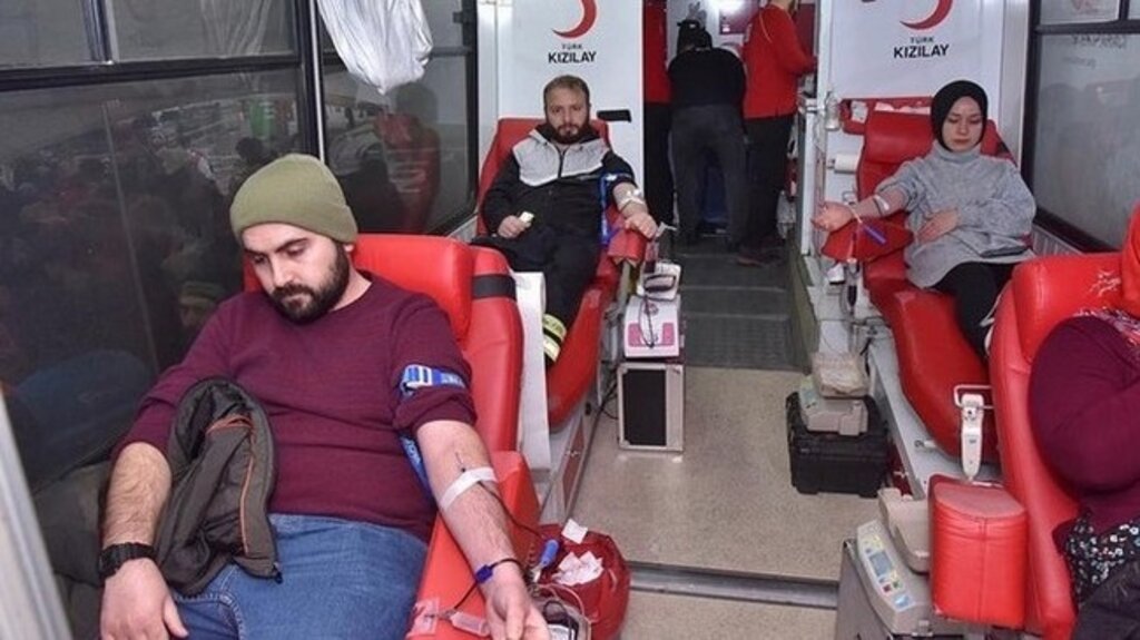 Samsun’dan Deprem Bölgesine Kan Bağışı!