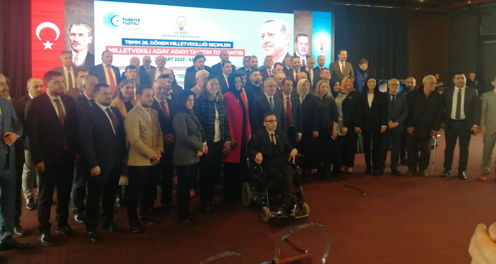 AK Partiden Samsun Milletvekili Aday Adayları Tanıtıldı!