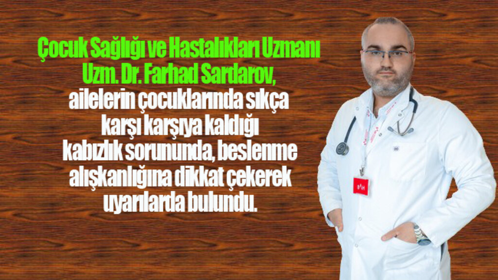 Çocuklar Neden Kabız Olur?