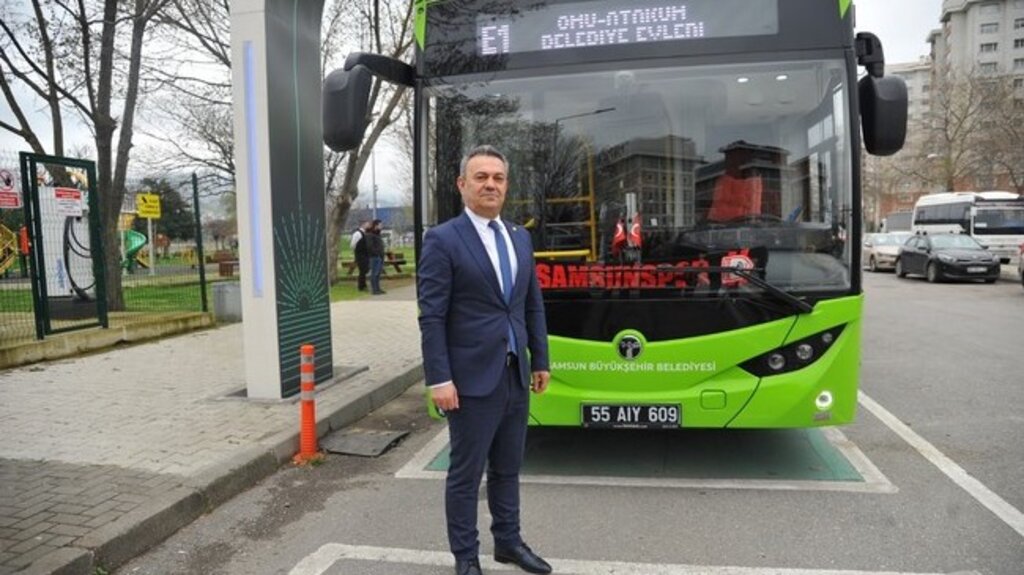 Elektrikli Otobüsler Samsun’da Tercih Nedeni Oldu!