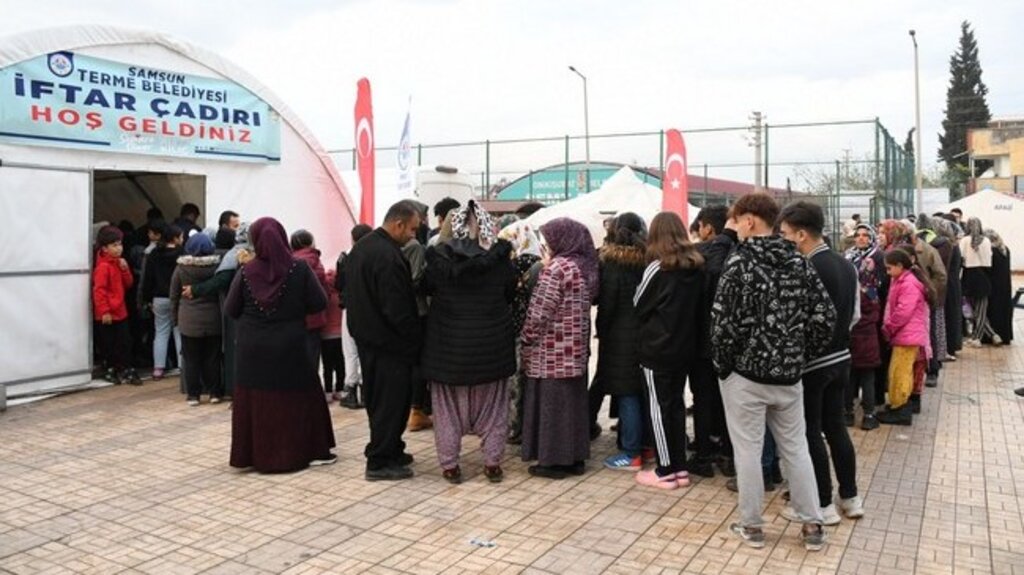 Terme'den Kahramanmaraş'a Gönül Sofrası Kuruldu!