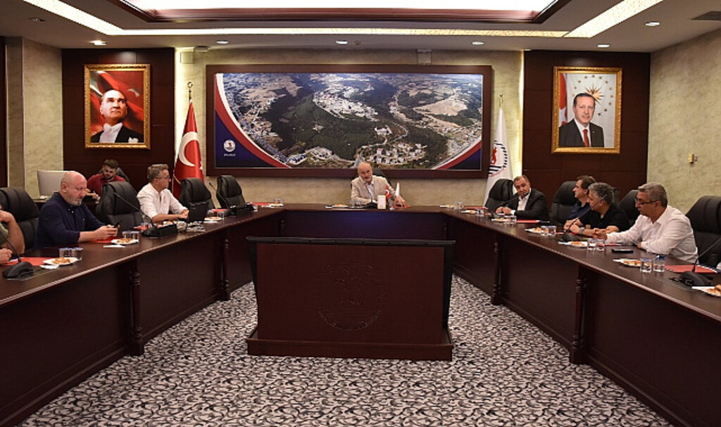 OMÜ, Otomotiv Sektörü Temsilcileri İle Görüştü! 