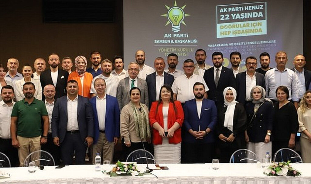 Samsun AK Parti'de Yönetim Belli Oldu!