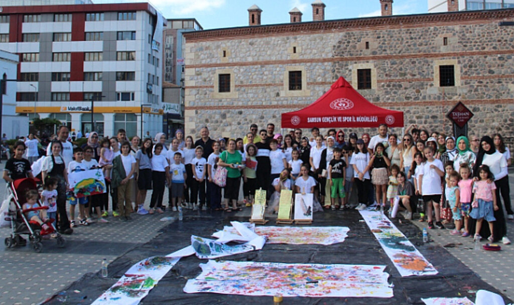 Samsun'da'Notalarla Görsel Sanat' Etkinliği! 