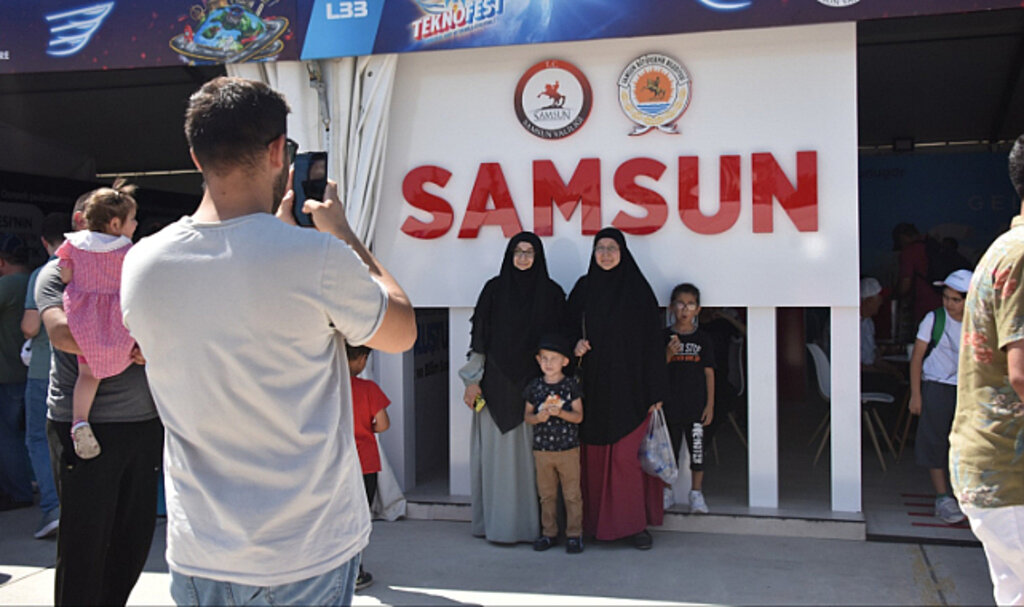 TEKNOFEST Ankara'da Samsun Standına Büyük İlgi! 