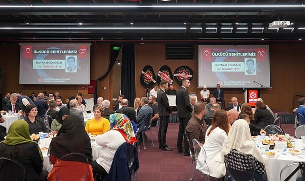 MHP Samsun İl Başkanlığı Ülkücü Şehitleri Andı!