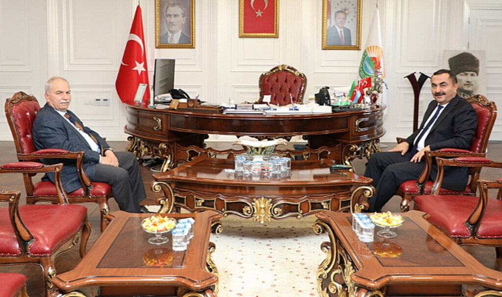 Samsun İl Emniyet Müdüründen Başkan Demirtaş'a Ziyaret! 