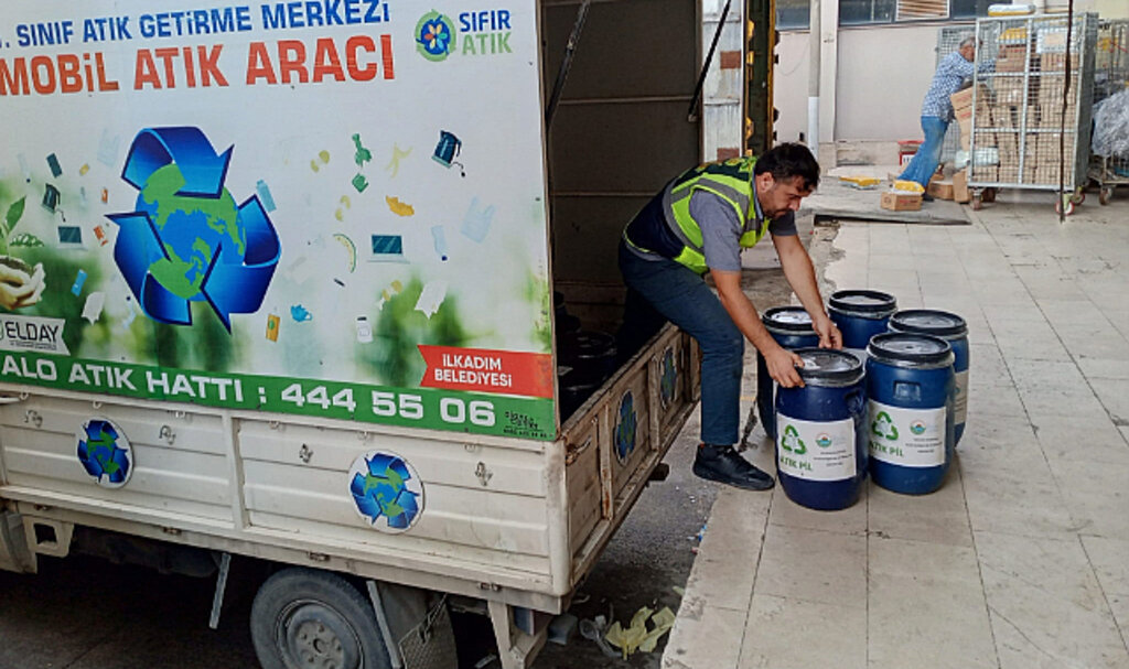 İlkadım’da Piller Ekonomiye Kazandırıyor! 