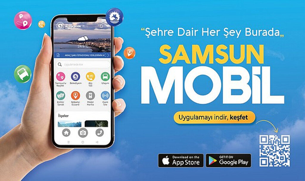 Dijital Rehberi ‘Samsun Mobil’!