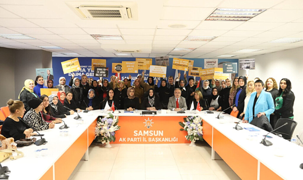 Samsun'da Kadına Yönelik Şiddete Karşı Uluslararası Mücadele Günü Açıklaması! 