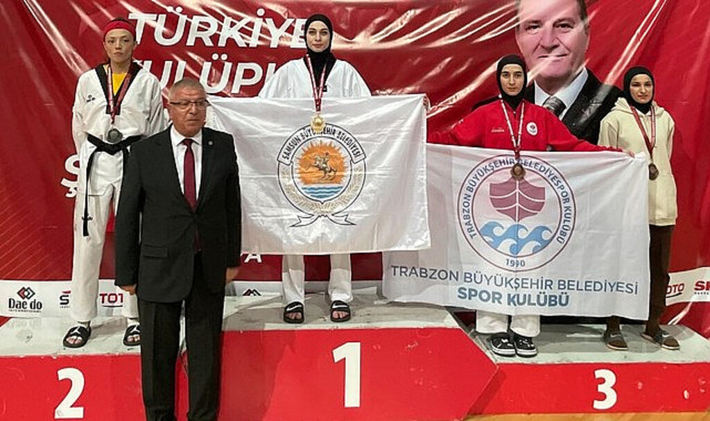 Samsun Büyükşehir Taekwondo Kız Takımı Türkiye Üçüncüsü Oldu!