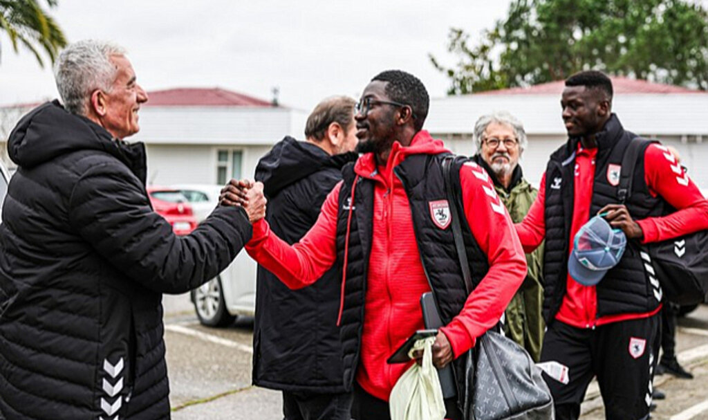 Samsunspor'un Trabzon Yolculuğu Başladı! İşte Maç Kadrosu...