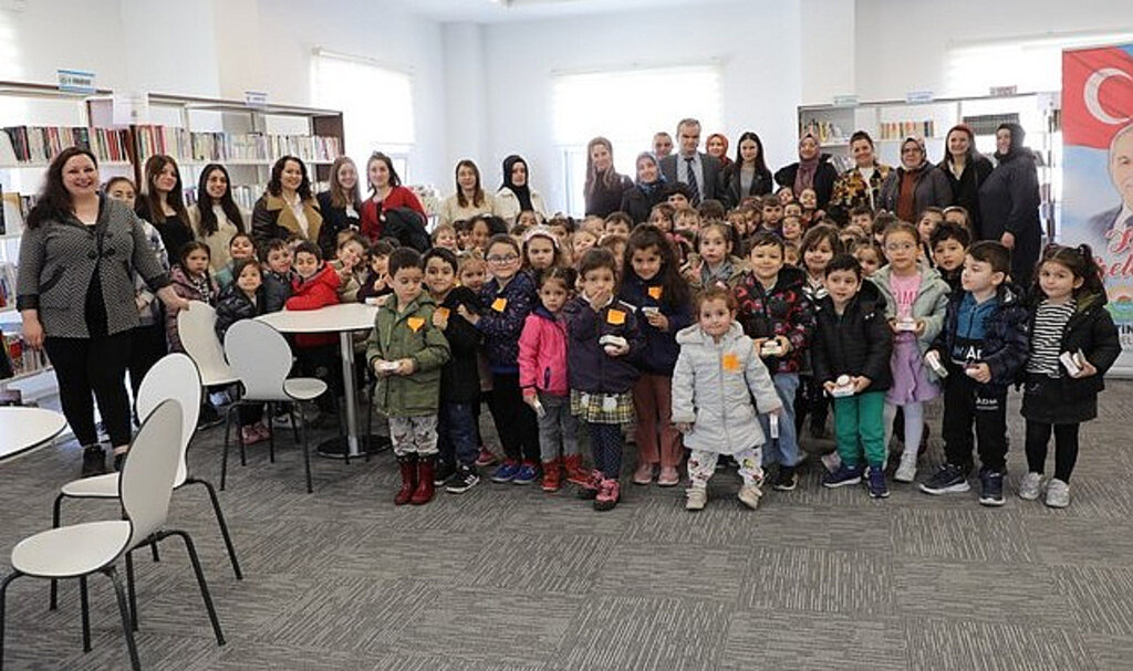 İlkadım’lı Minikler Kütüphane Haftasını Kutladı!