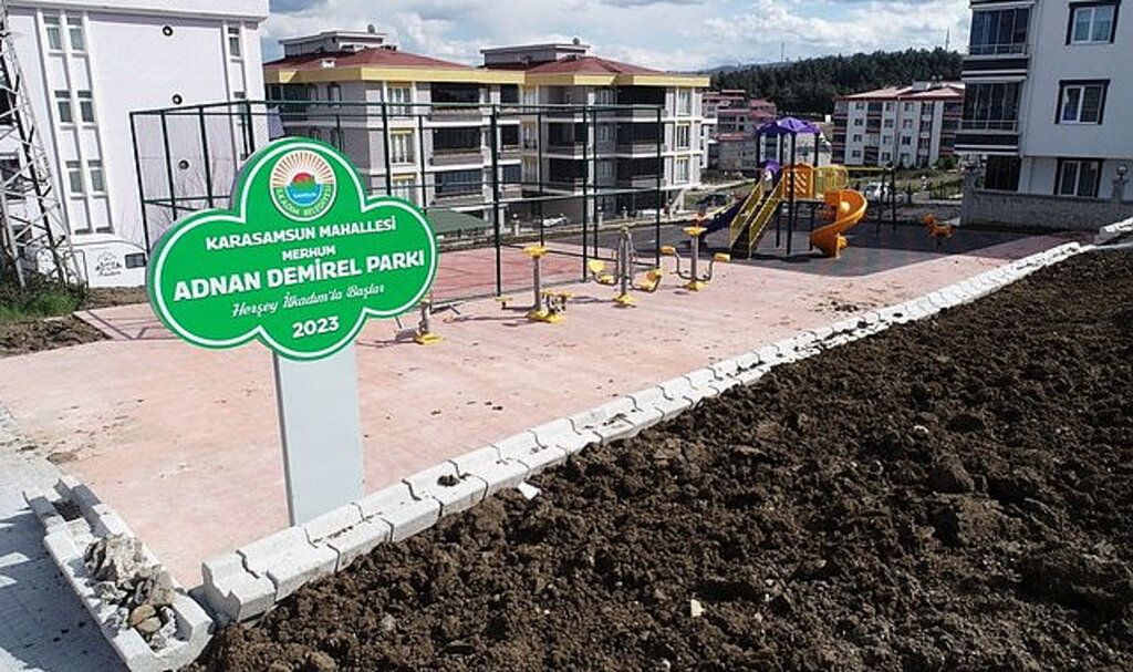 Karasamsun Mahallesi Adnan Demirel Parkına Kavuştu!