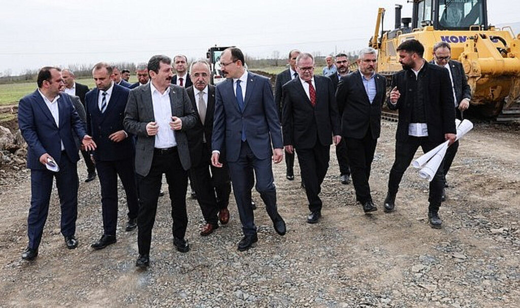 Samsun Yeni OSB Altyapı İnşaat Alanında İnceleme Yapıldı!