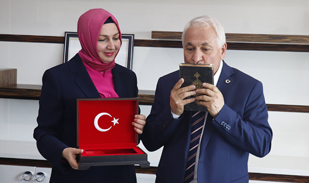 Şerif Ün, Kavak'ta Görevi Devraldı!