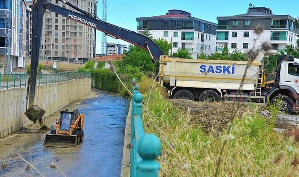 SASKİ’den Derelerde Büyük Temizlik!
