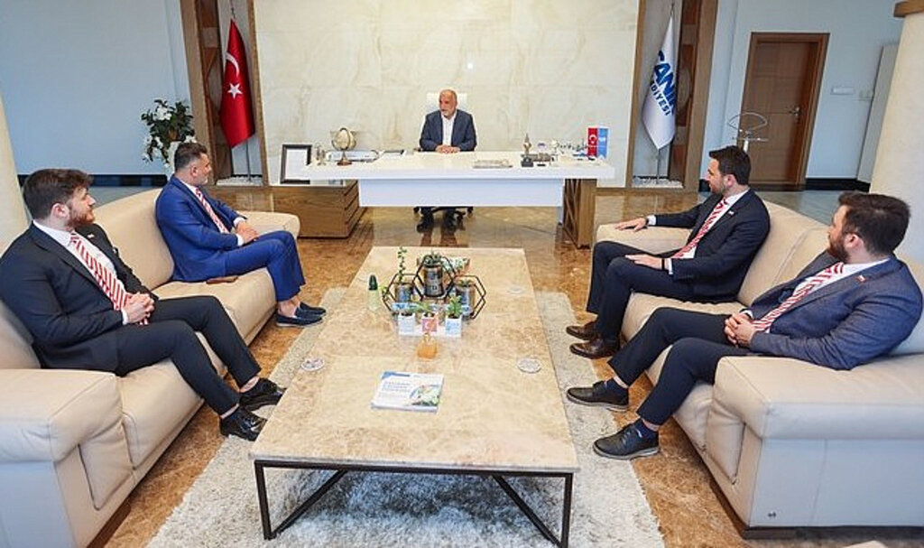 Sevdamız Samsun'dan Başkan İbrahim Sandıkçı'ya Hayırlı Olsun Ziyareti!