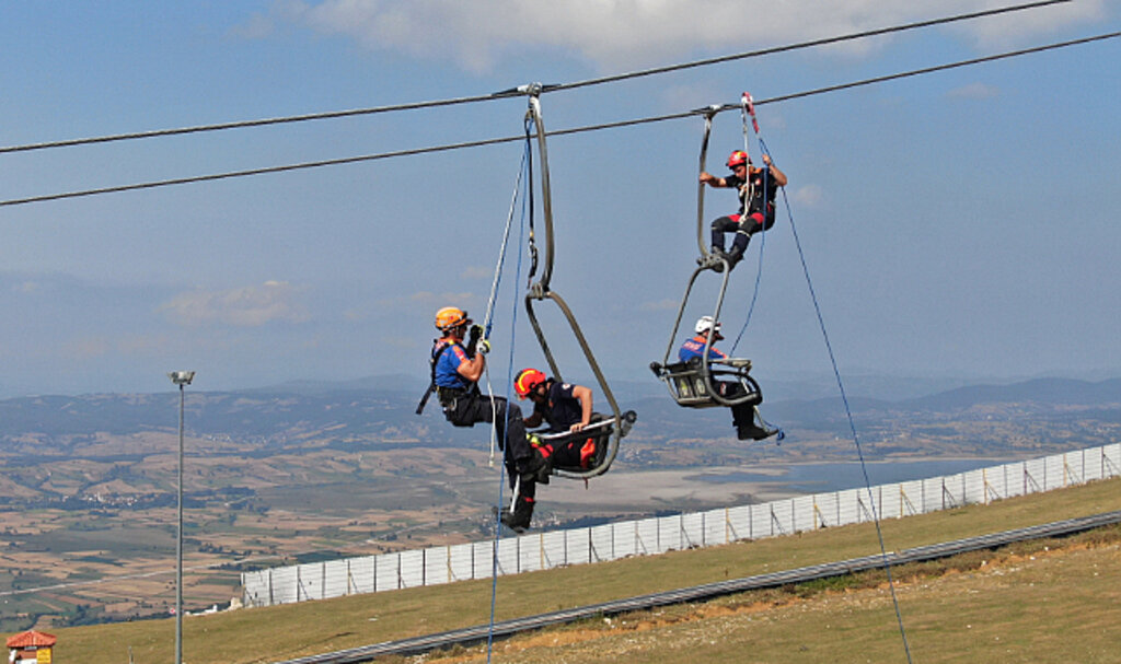 Akdağ Teleferiğinde Gerçeği Aramayan Tatbikat!