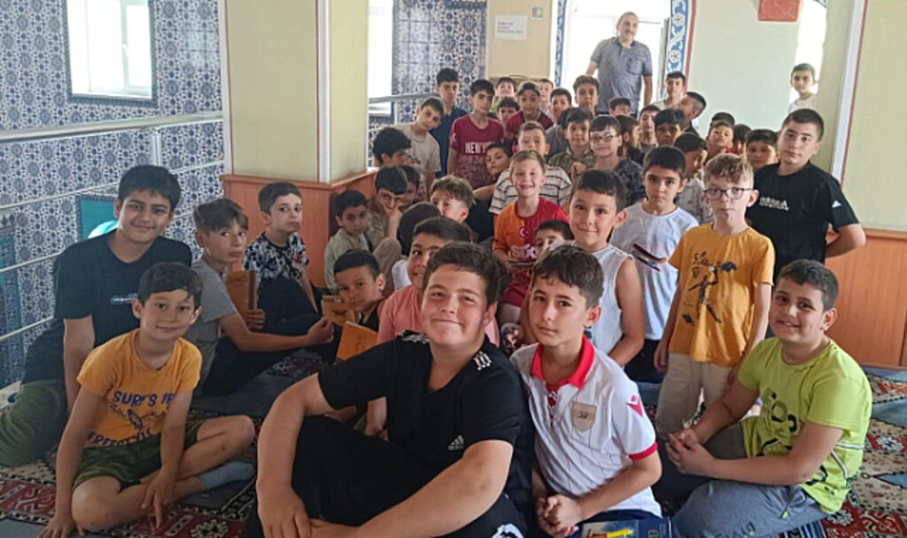 Canik'te Camiler Çocuk Sesleriyle Doldu!  