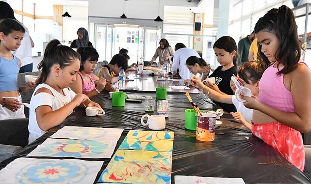 Çocuklar Samsun’da Sanat Dolu Bir Yaz Tatili Geçiriyor!