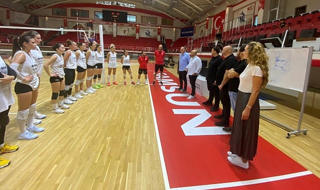 Yeni Sezon Hazırlıklarını Sürdüren Samsunspor Voleybola Ziyaret!