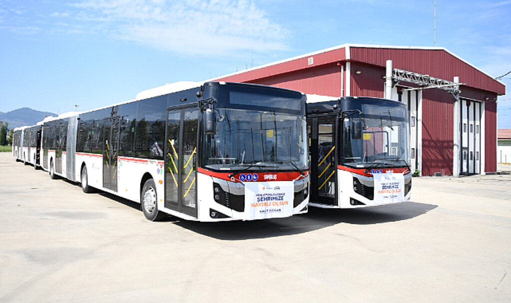 Büyükşehir'in Yeni Otobüsleri Samsun'a Ulaştı!