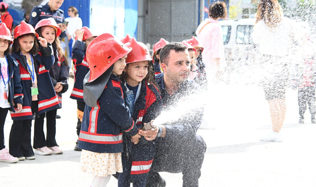 Samsun'un Minik İtfaiye Gönüllüleri! 