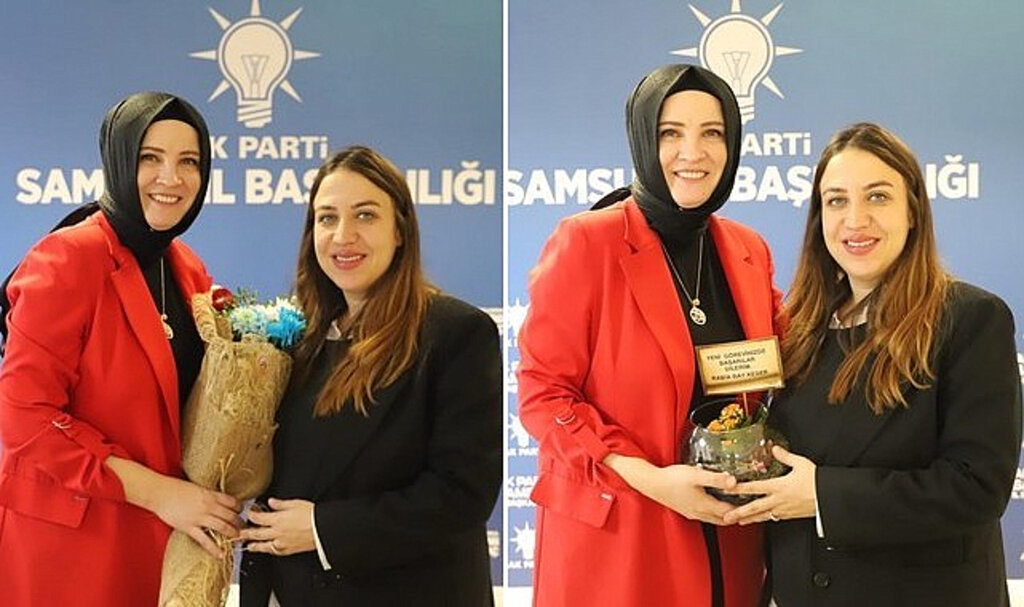 AK Parti Samsun İl Kadın Kollarında Görev Değişimi Yaşandı!
