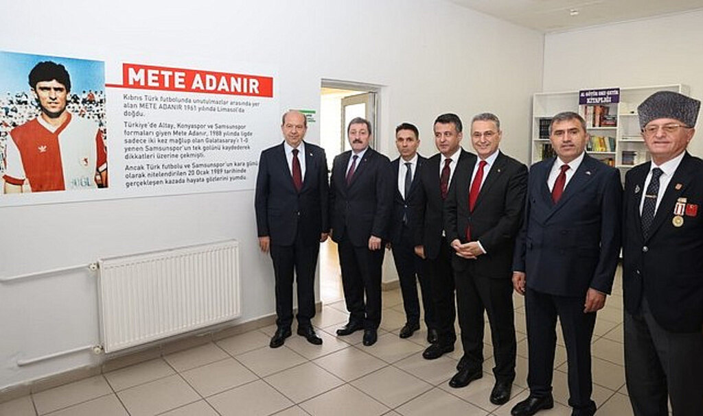 KKTC Cumhurbaşkanı Ersin Tatar’dan, Mete Adanır Spor Salonu’na Anlamlı Ziyaret!