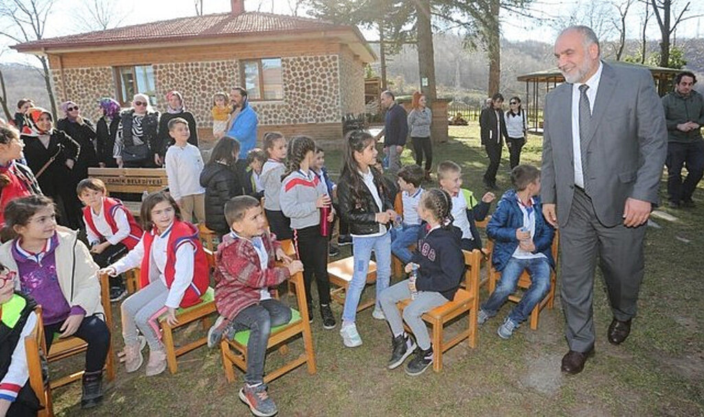 Canik Orman Okulu'nda 4 Bin 974 Öğrenciye Eğitim!