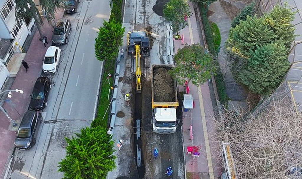 Samsun’da 19 Mayıs Bulvarı’nın Kanalizasyon Hattı Yenileniyor!