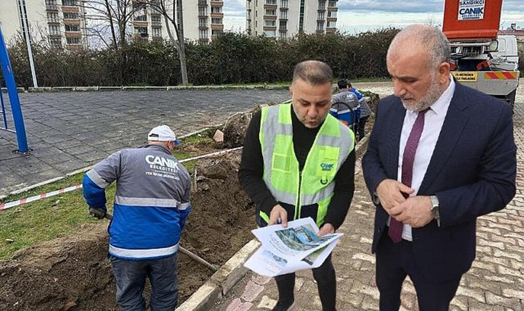 Canik'in Park ve Sokaklarına Modern Dokunuş!